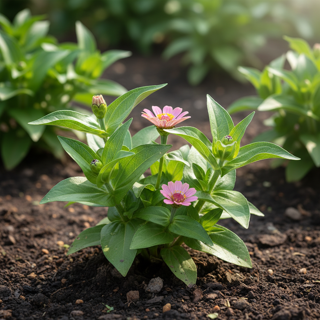Light Pink Zinnia Flower Seeds for Garden Planting