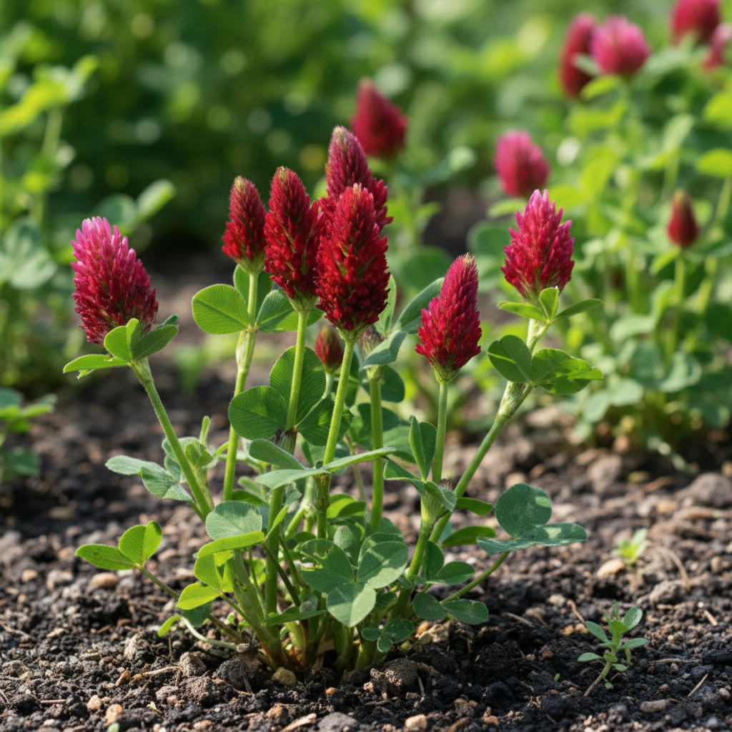 Crimson Clover Seeds for Garden Planting
