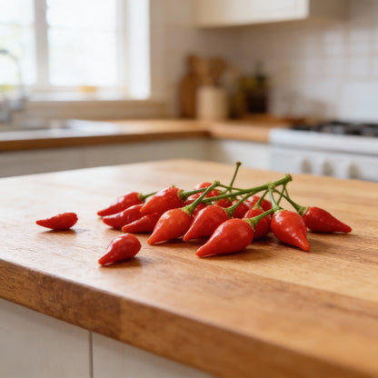 Hot Pepper Biquinho Red Vegetable Seeds for Planting – Grow Vibrant Spicy Red Peppers