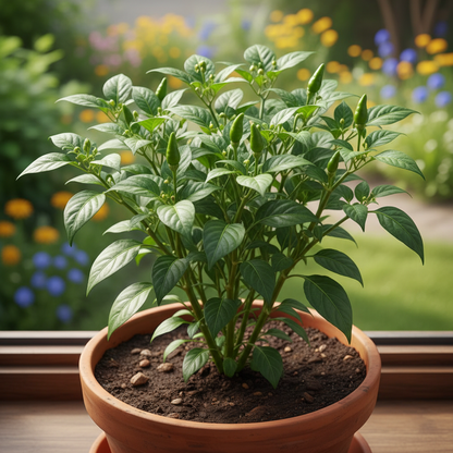 Pepper Akabare Khursani Seeds – Spicy Heirloom Chili Variety for Planting