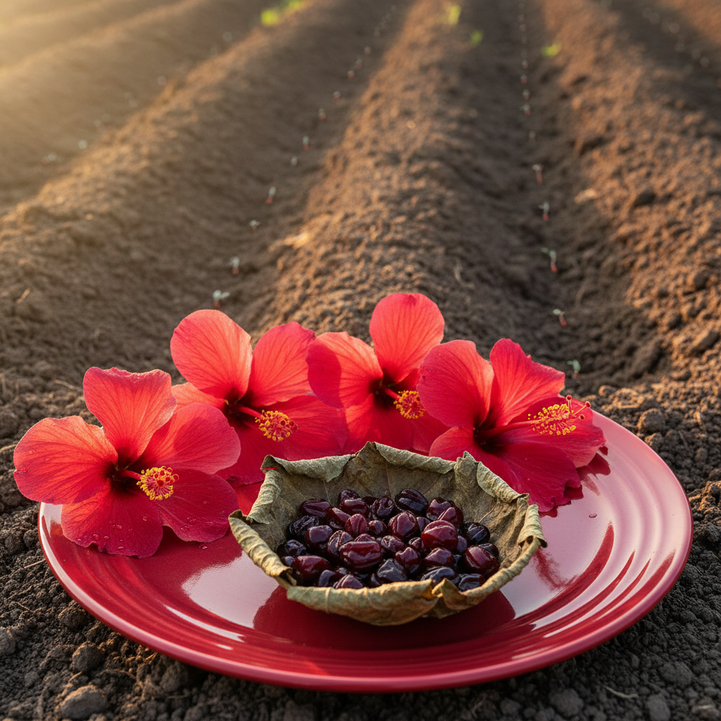 Red Dinner Plate Hibiscus Flower Seeds - Hibiscus Flower Seeds for Garden