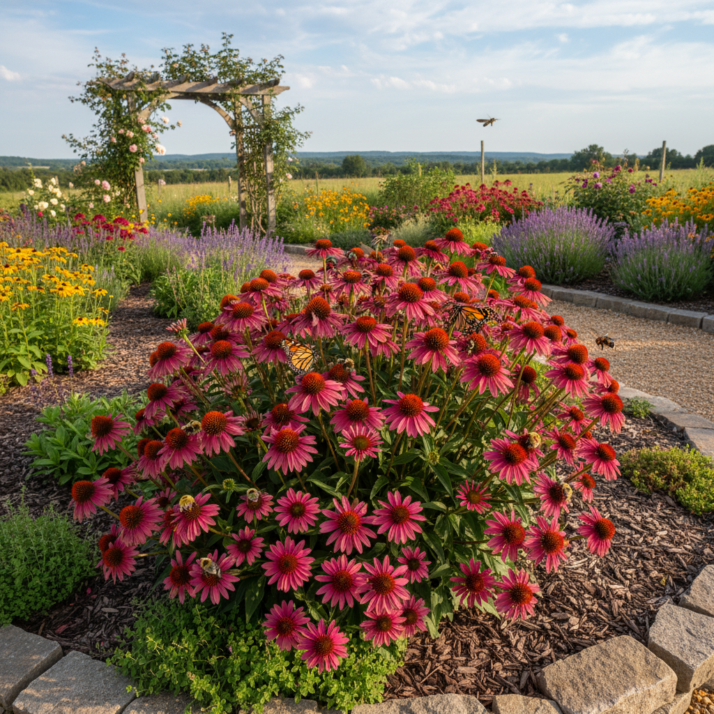 Red Echinacea Flower Seeds - Echinacea Flower Seeds for Garden
