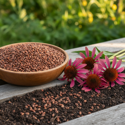 Red Echinacea Flower Seeds - Echinacea Flower Seeds for Garden