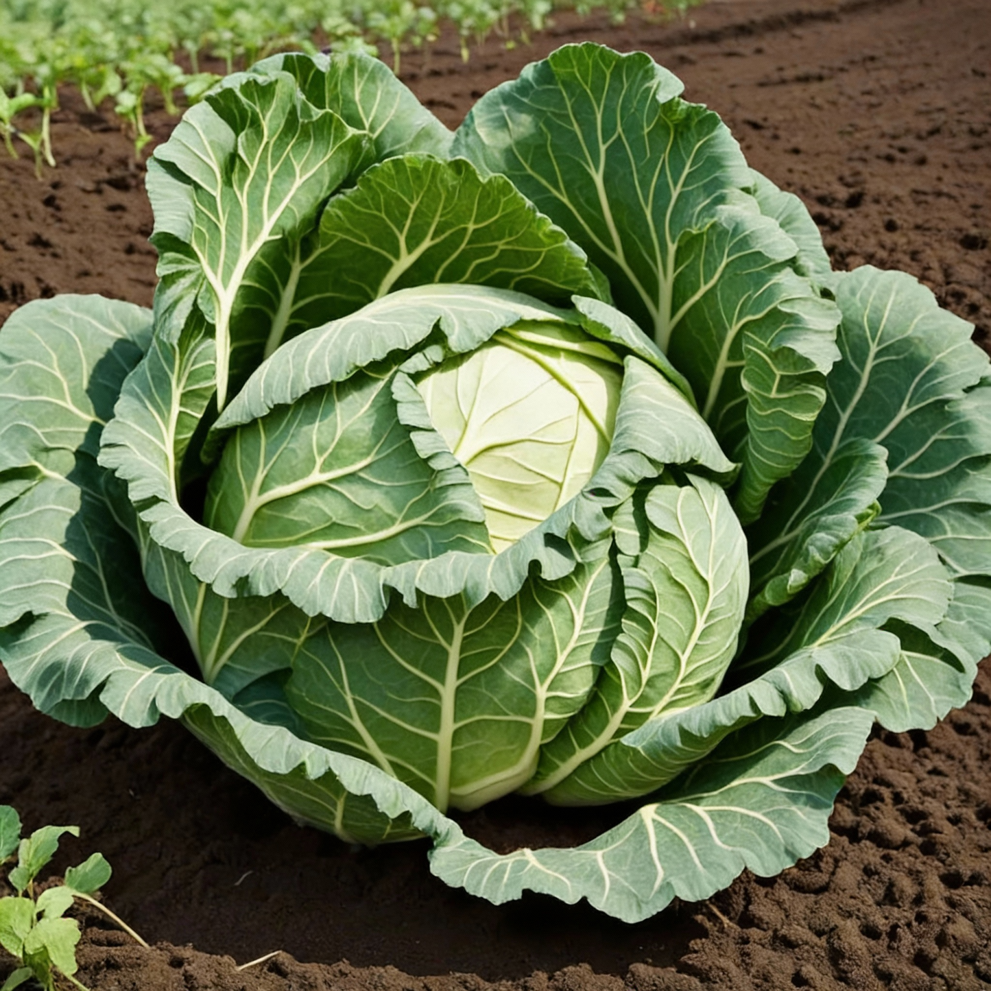 Giant Cabbage Vegetable Seeds for Planting – Leafy Garden Cabbage