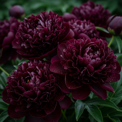 Peony Heirloom Seeds – Robusta Sorbetto Black for Planting