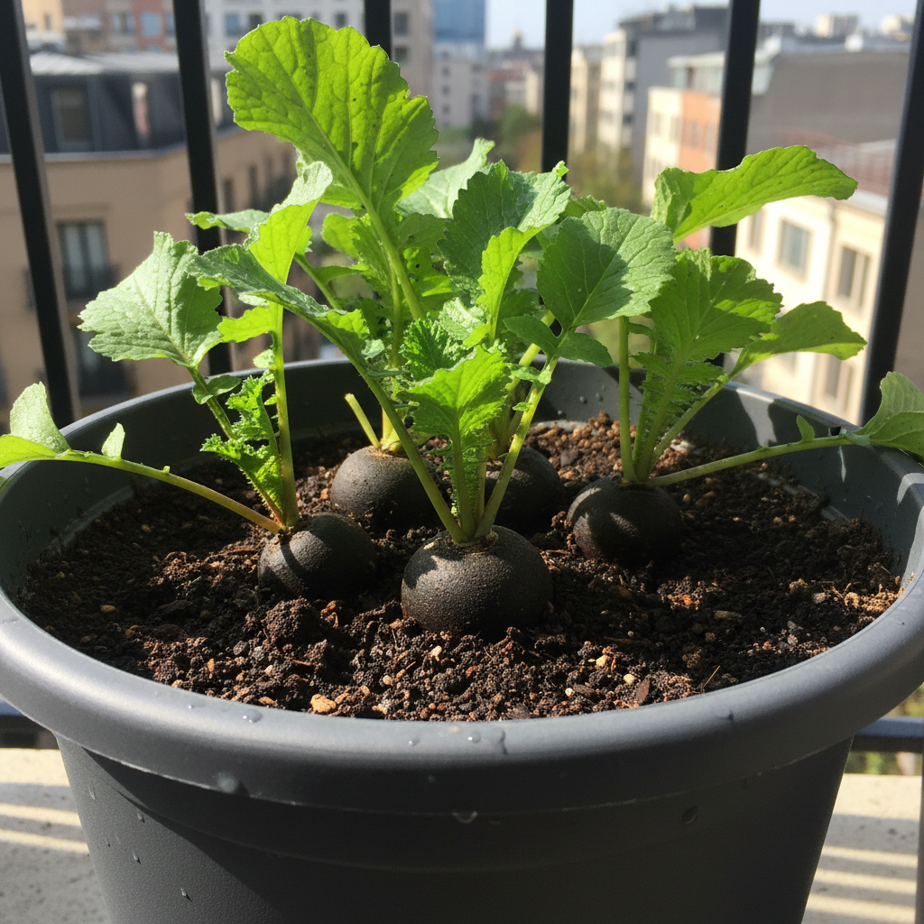 Radish Black Round Seeds for Optimal Vegetable Planting and Gardening