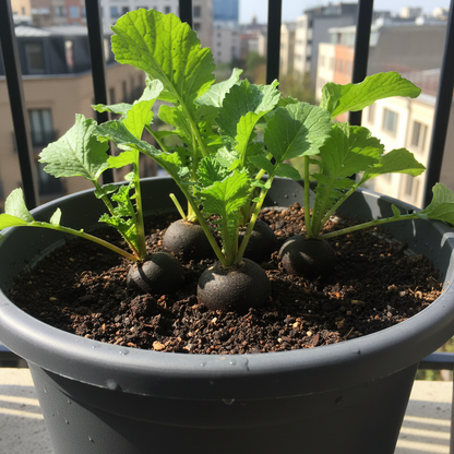 Radish Black Round Seeds for Optimal Vegetable Planting and Gardening