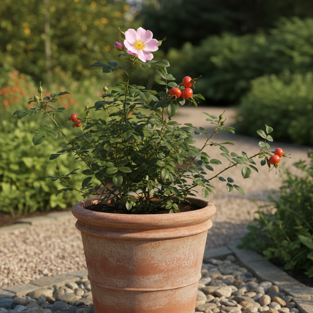Rosa Canina Flower Seeds for Garden Planting