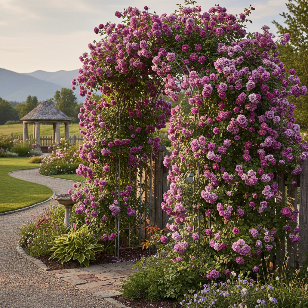 Purple Climbing Rose Seeds for Planting