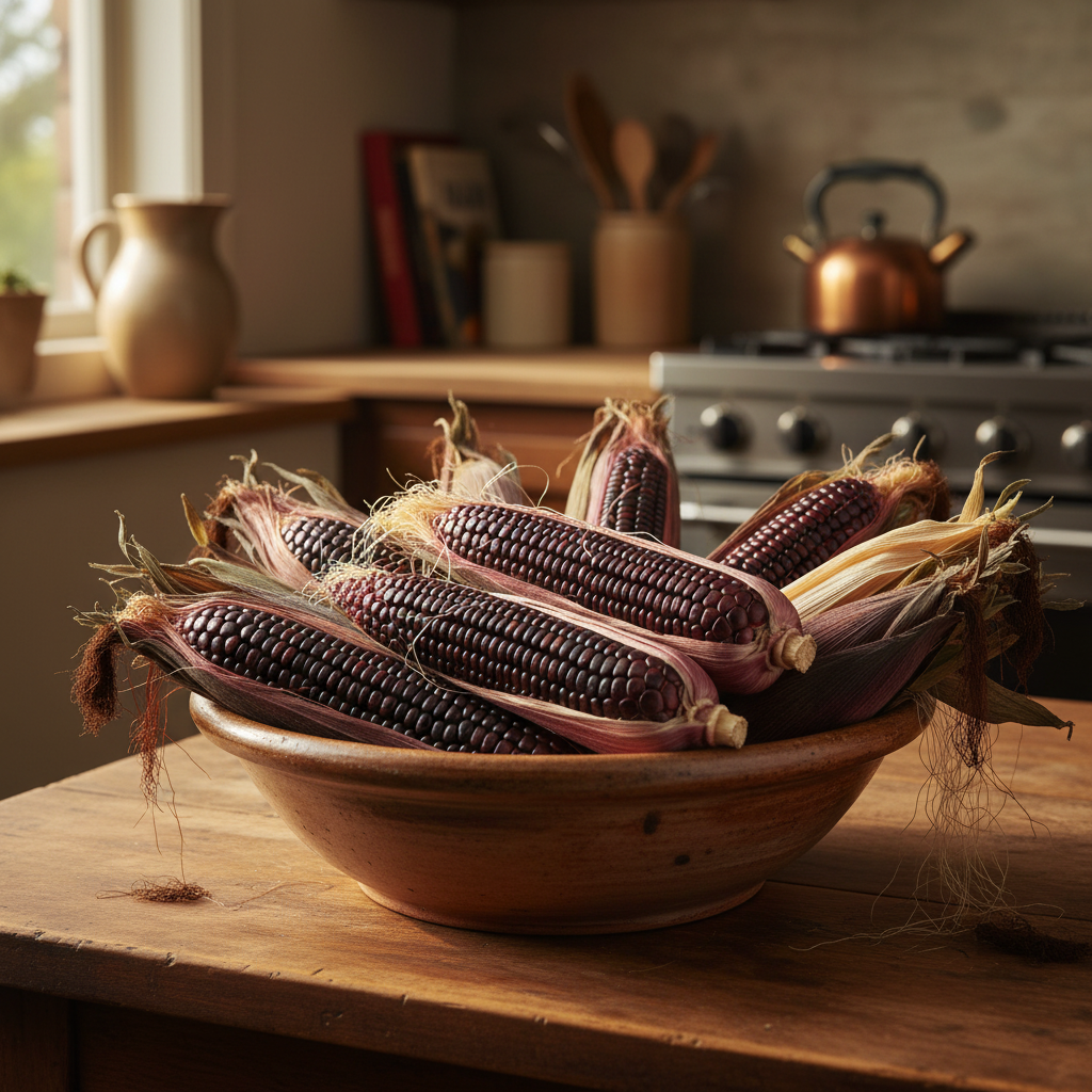 Black Sweet Corn Seeds – Premium Planting Seeds for Delectable Harvests