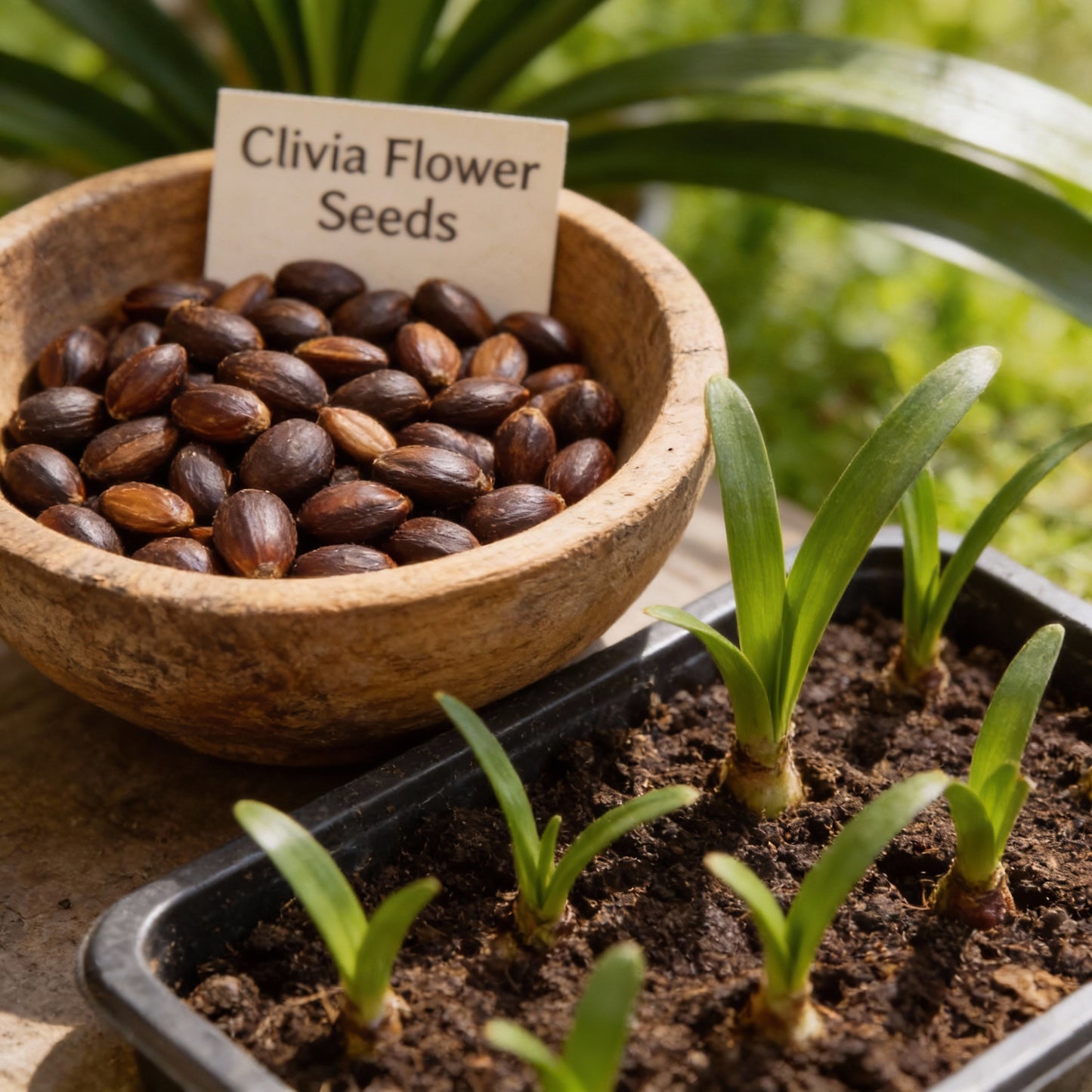 Clivia Flower Seeds for Planting – Evergreen Perennial Fragrant Cut Flowers for Home & Indoor Gardens