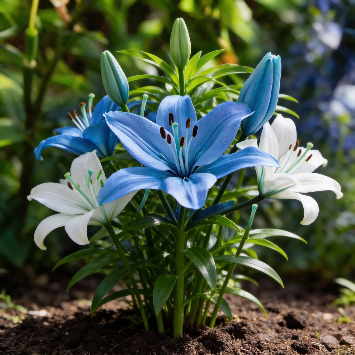 Blue Rare Lily Seeds for Planting