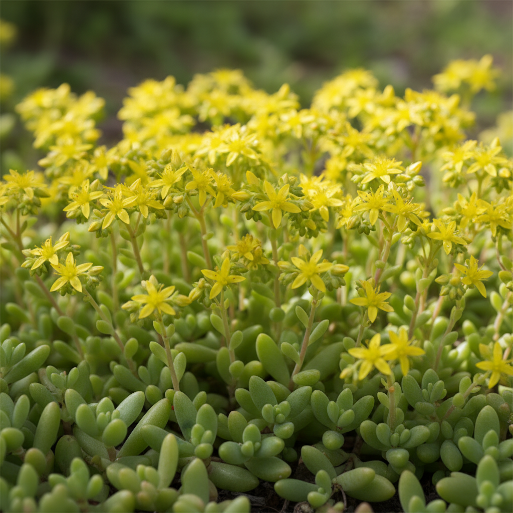 Sedum Sarmentosum Succulent Seeds - Sedum Ground Cover Seeds for Garden