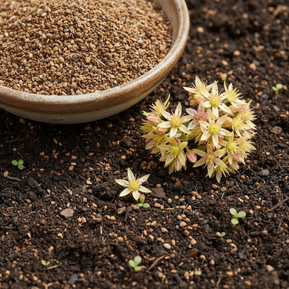 Mixed Sedum Seeds for Containers and Ground Cover