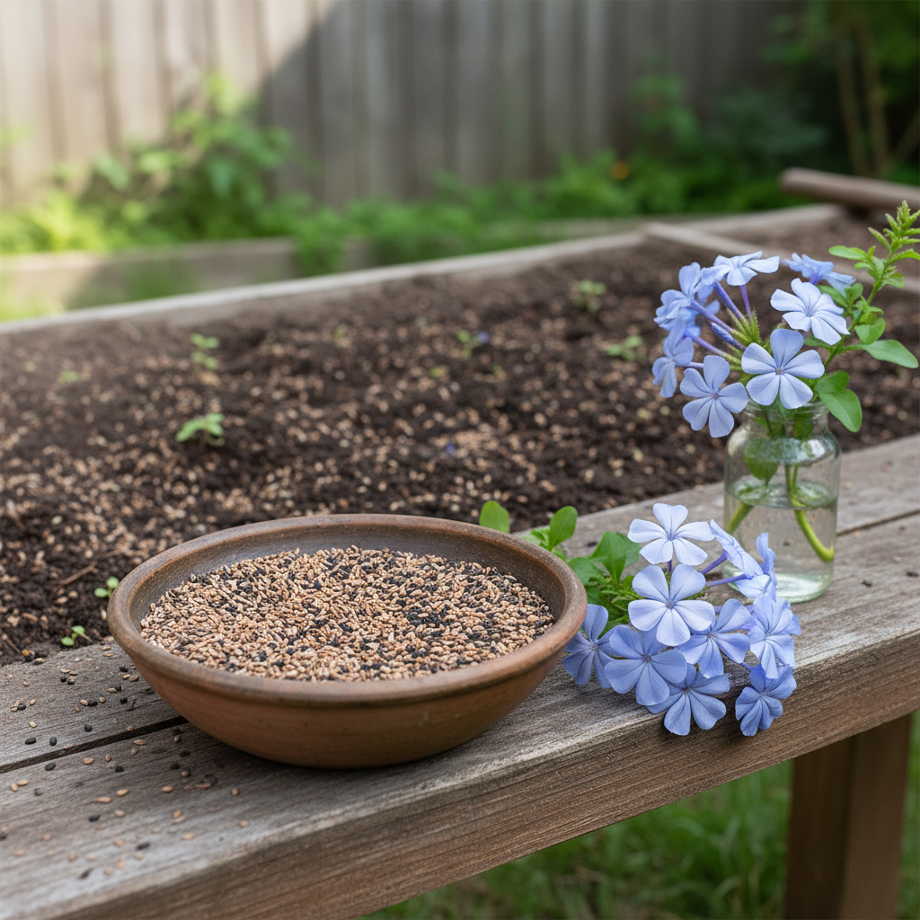 Blue Cape Plumbago Seeds – Leadwort for Planting