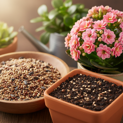 Pink Kalanchoe Flower Seeds – Ornamental Succulent Blooms