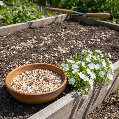 Bacopa Snowtopia Flower Seeds – Elegant White Ground Cover Blooms