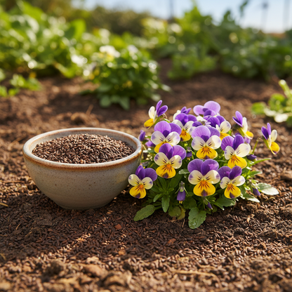 Easy Grow Johnny Jump Up Flower Mix Seeds for Garden Planting