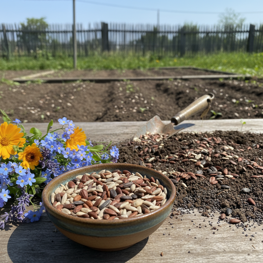 Single Flowered Mix Seeds for Garden Planting