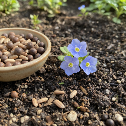 Sky Blue Jude Vine Flower Seeds - Climbing Flower Seeds for Garden