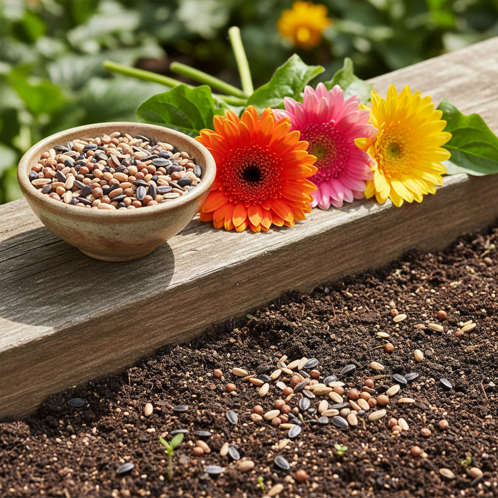 Gerbera Flower Seeds - Gerbera Flower Seeds for Garden