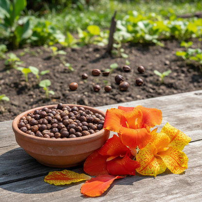 Canna tuerckheimii Flower Seeds for Garden Planting