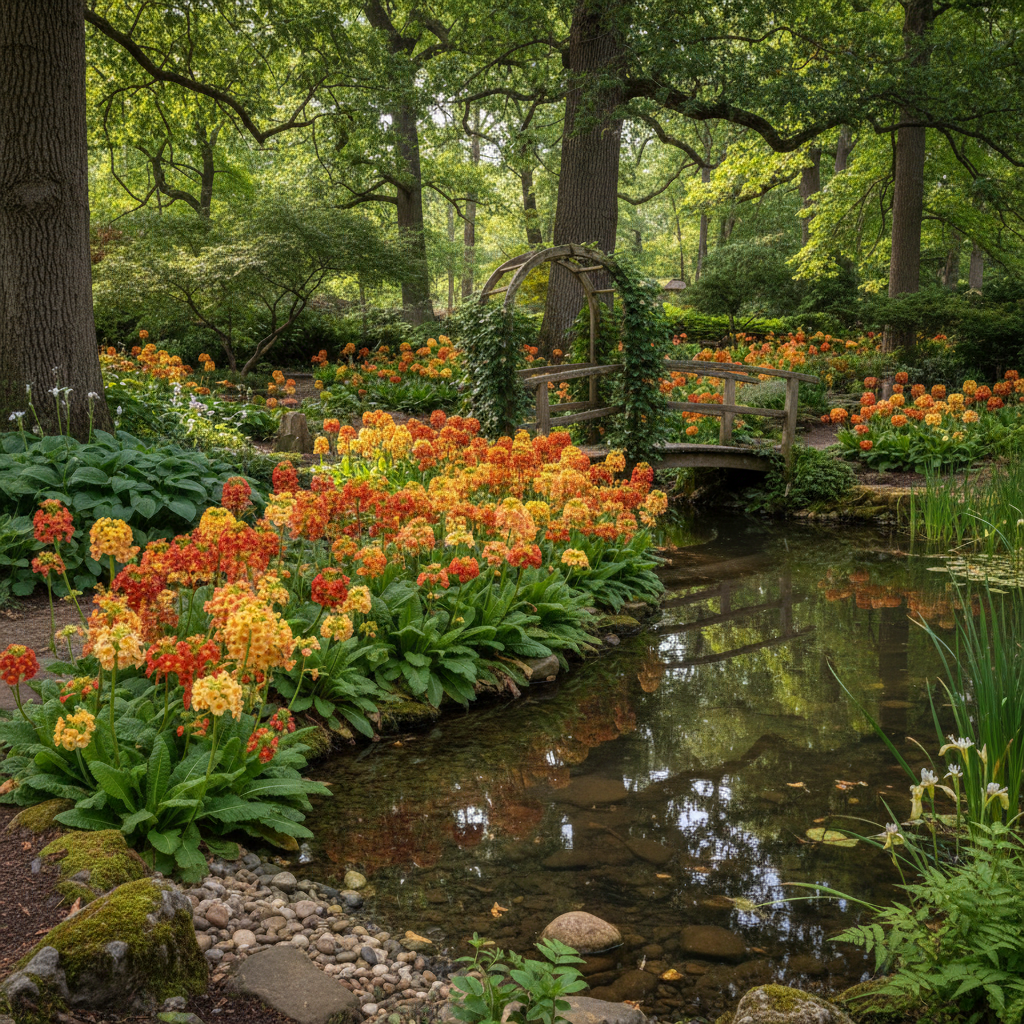 Primula Bulleyana Flower Seeds for Garden Planting