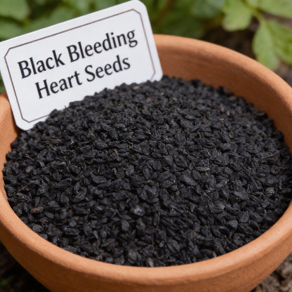 Black Bleeding Heart Flower Seeds for Planting – Perennial Shade Blooms