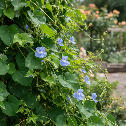 Sky Blue Jude Vine Flower Seeds - Climbing Flower Seeds for Garden