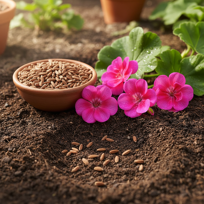 Geraniums Pink Flower Seeds – Vibrant Garden Blooms