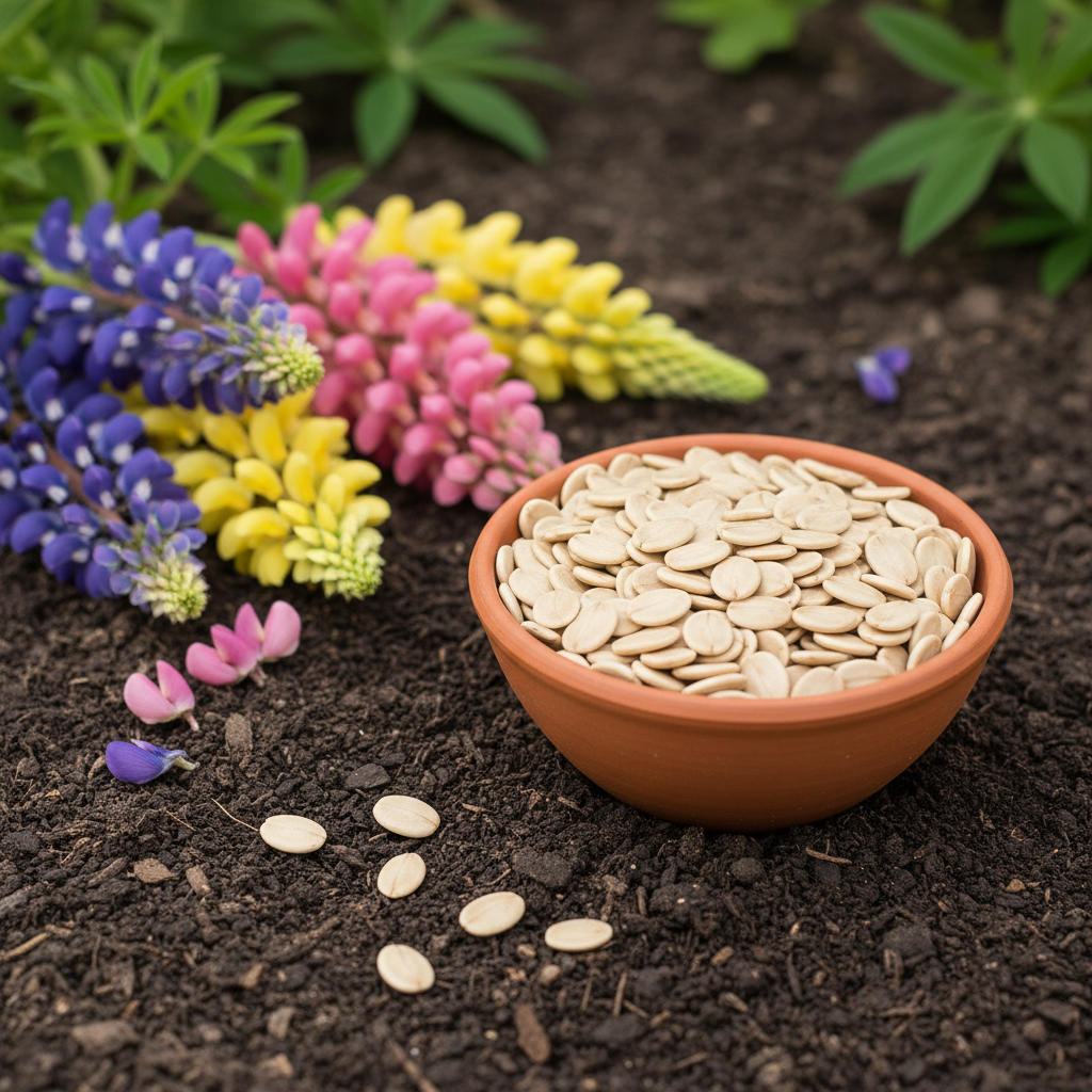 Lupinus Russellii Chandelier Flower Seeds for Garden Planting