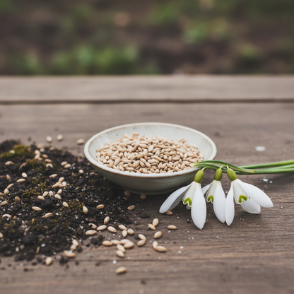 Galanthus Elwesii Flower Seeds - Snowdrop Flower Seeds for Garden