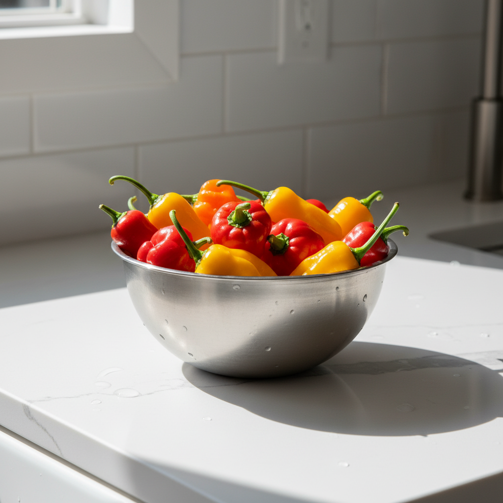 Hot Pepper Seeds Caribbean Blend for Planting