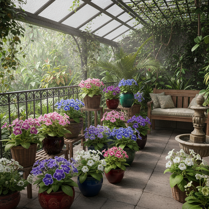 Streptocarpus Flower Seeds – Exotic Blooming Ornamental Plant