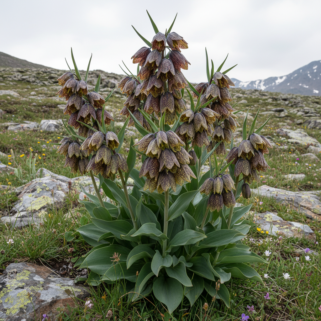 Fritillaria Crassifolia subsp. Kurdica Flower Seeds for Garden Planting