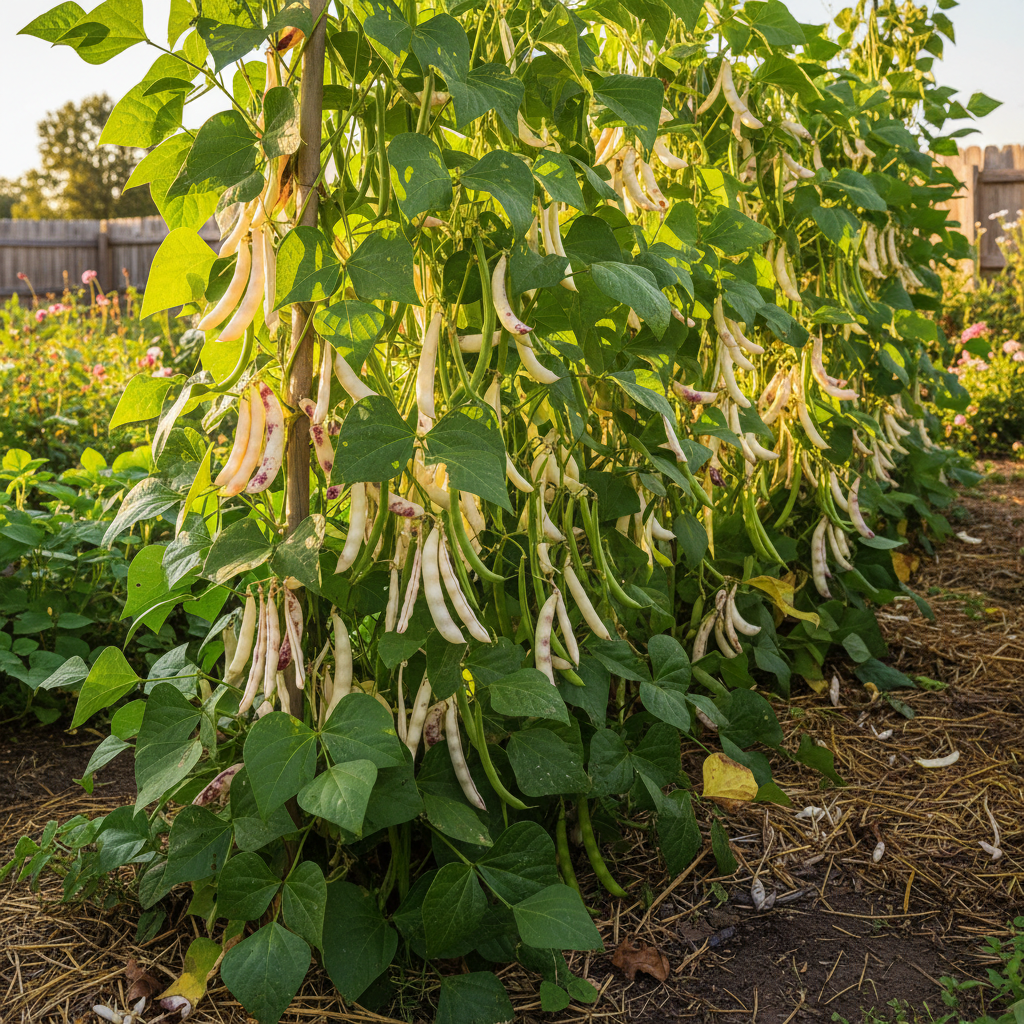 white-calypso-bean-seeds-heirloom-high-yield-vegetable-seeds