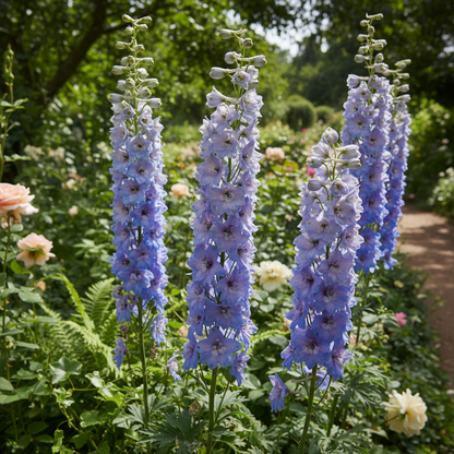 Delphinium Novo Mexicanum Flower Seeds for Garden Planting