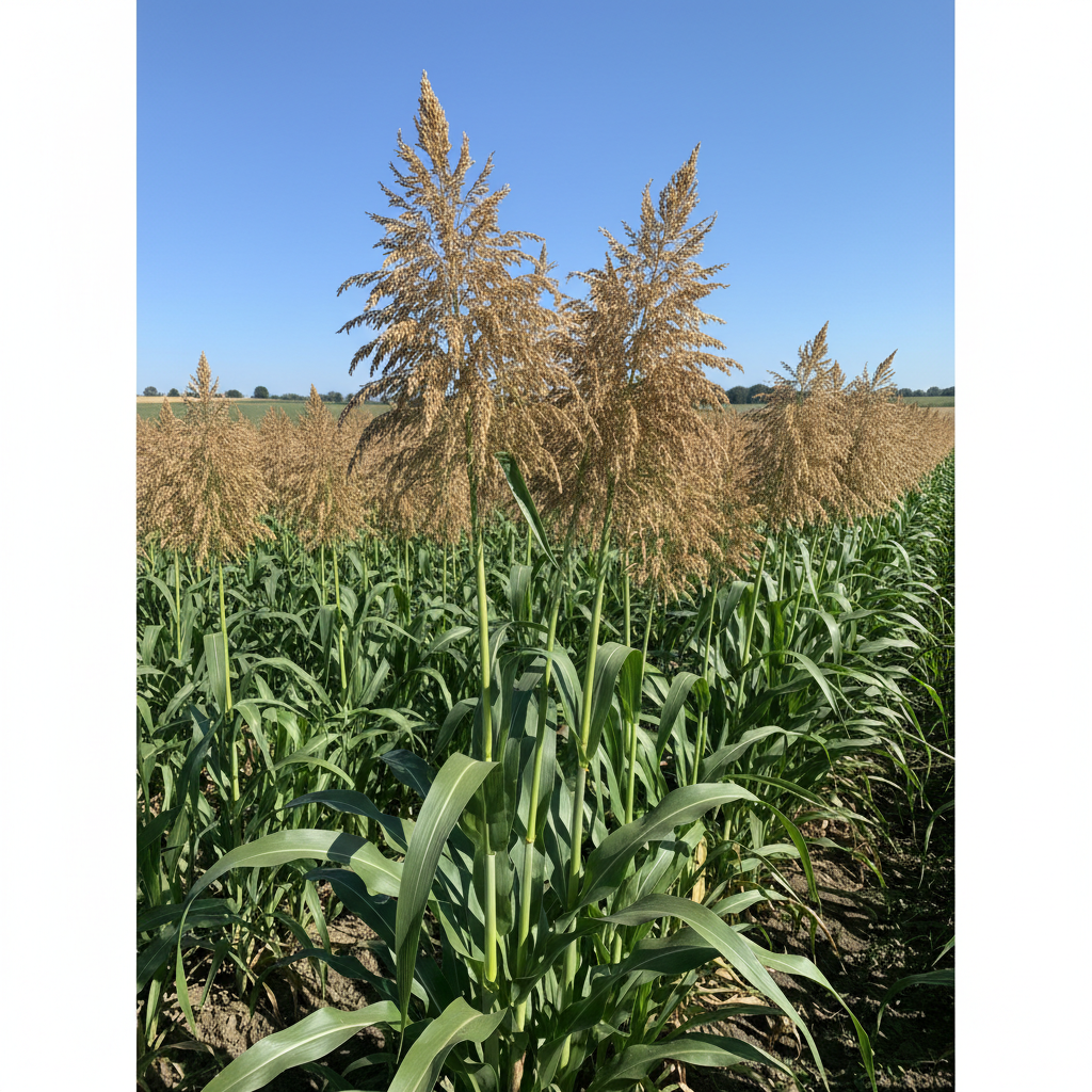 Broom Corn Seeds for Planting – Tall Ornamental & Craft Grass