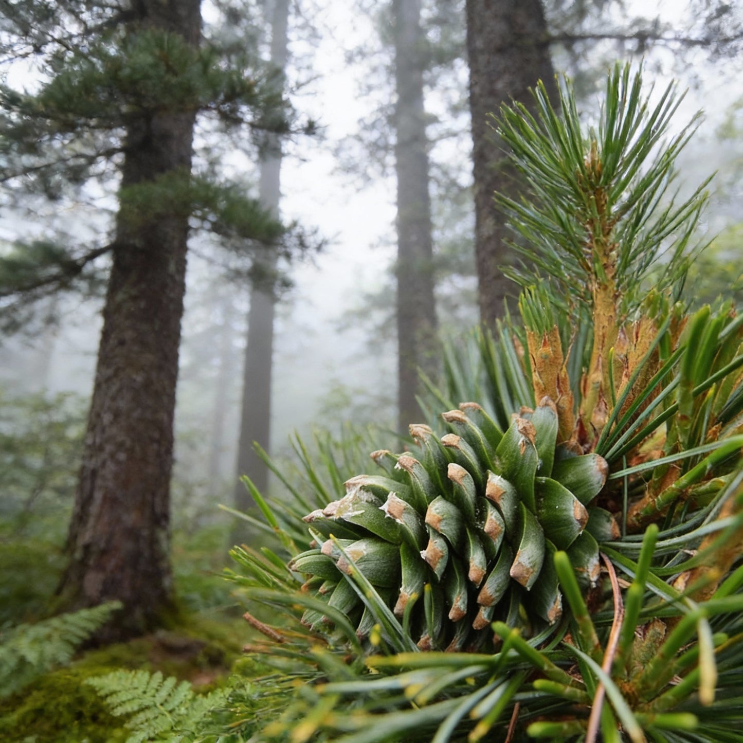 Korean Pine Seeds for Planting – Pinus koraiensis Hardy Evergreen Tree Seeds