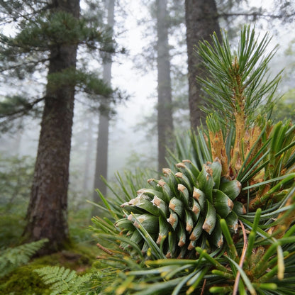 Korean Pine Seeds for Planting – Pinus koraiensis Hardy Evergreen Tree Seeds