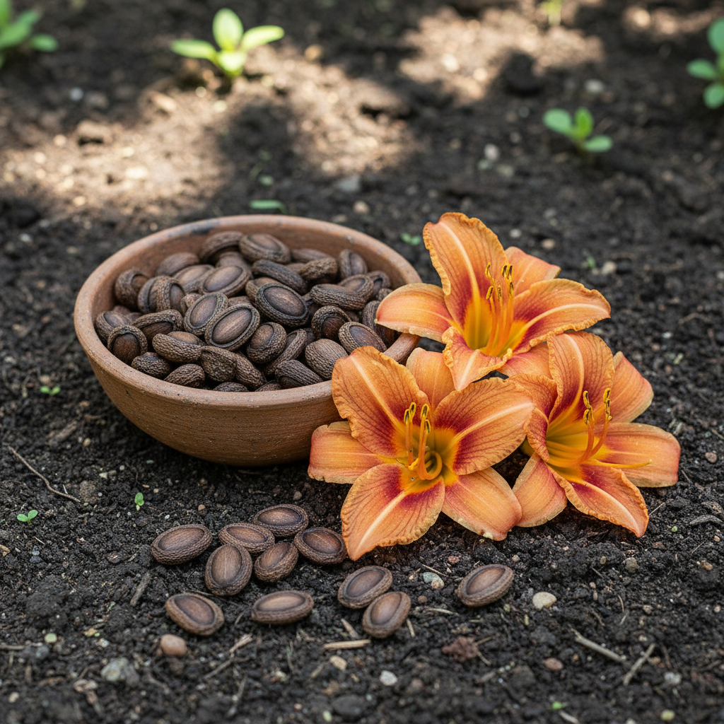 Tawny Daylily Flower Seeds - Daylily Flower Seeds for Garden