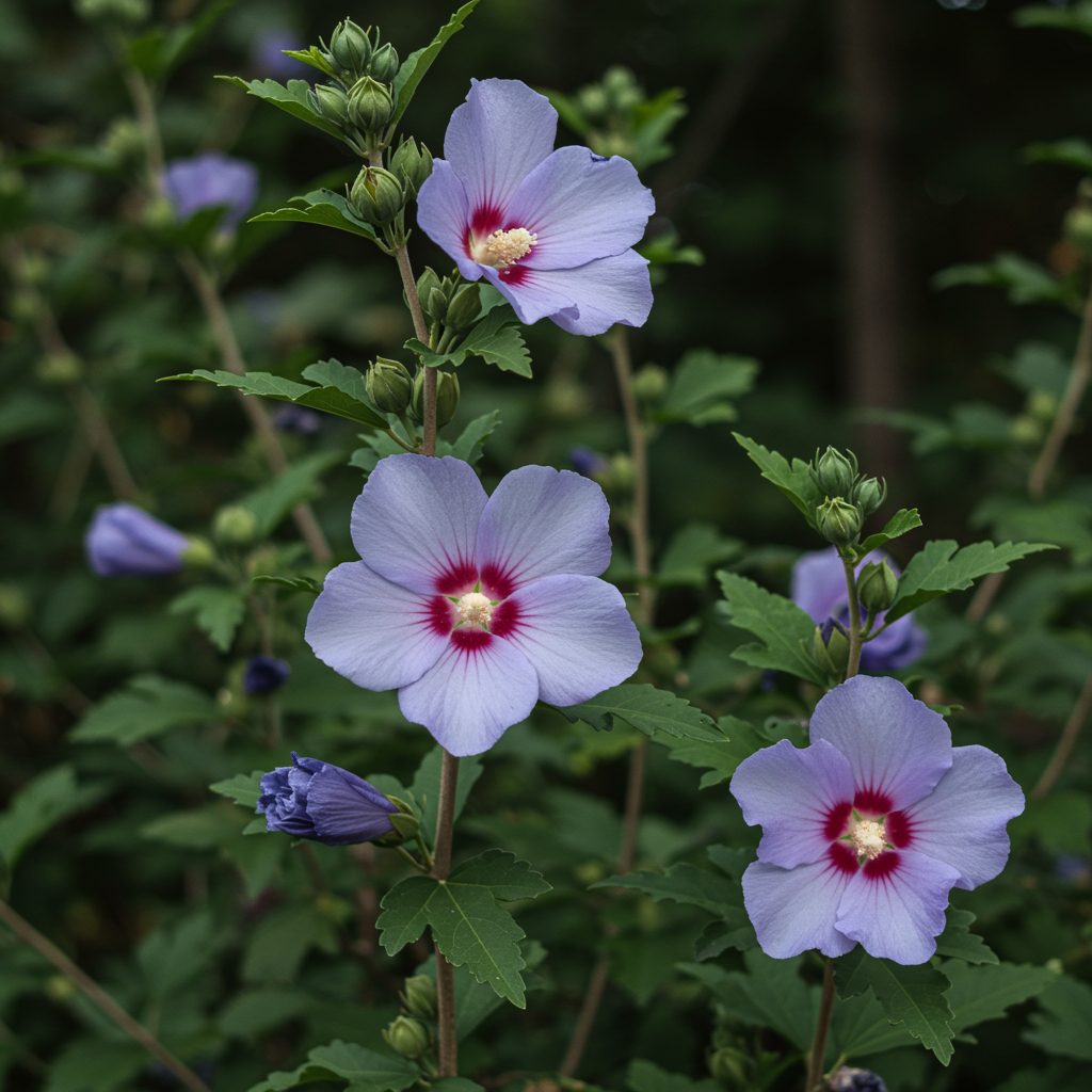 azurri-blue-satin-rose-of-sharon-seeds-hibiscus-shrub-seeds-for-garden
