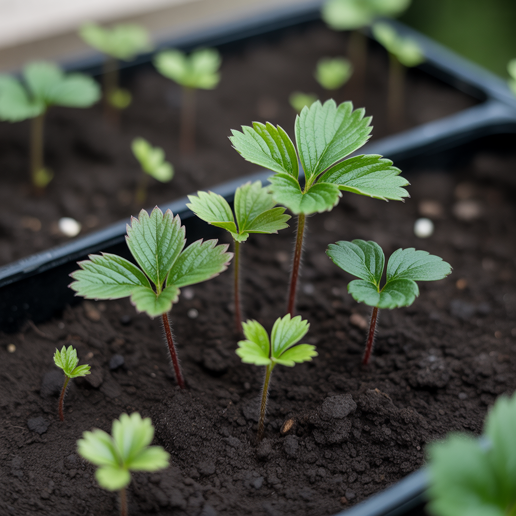 Duchesnea Harlequin Strawberry Seeds - Strawberry Seeds for Home Garden