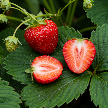 Golden Alexandria Strawberry Fruit Seeds - Strawberry Seeds for Home Garden