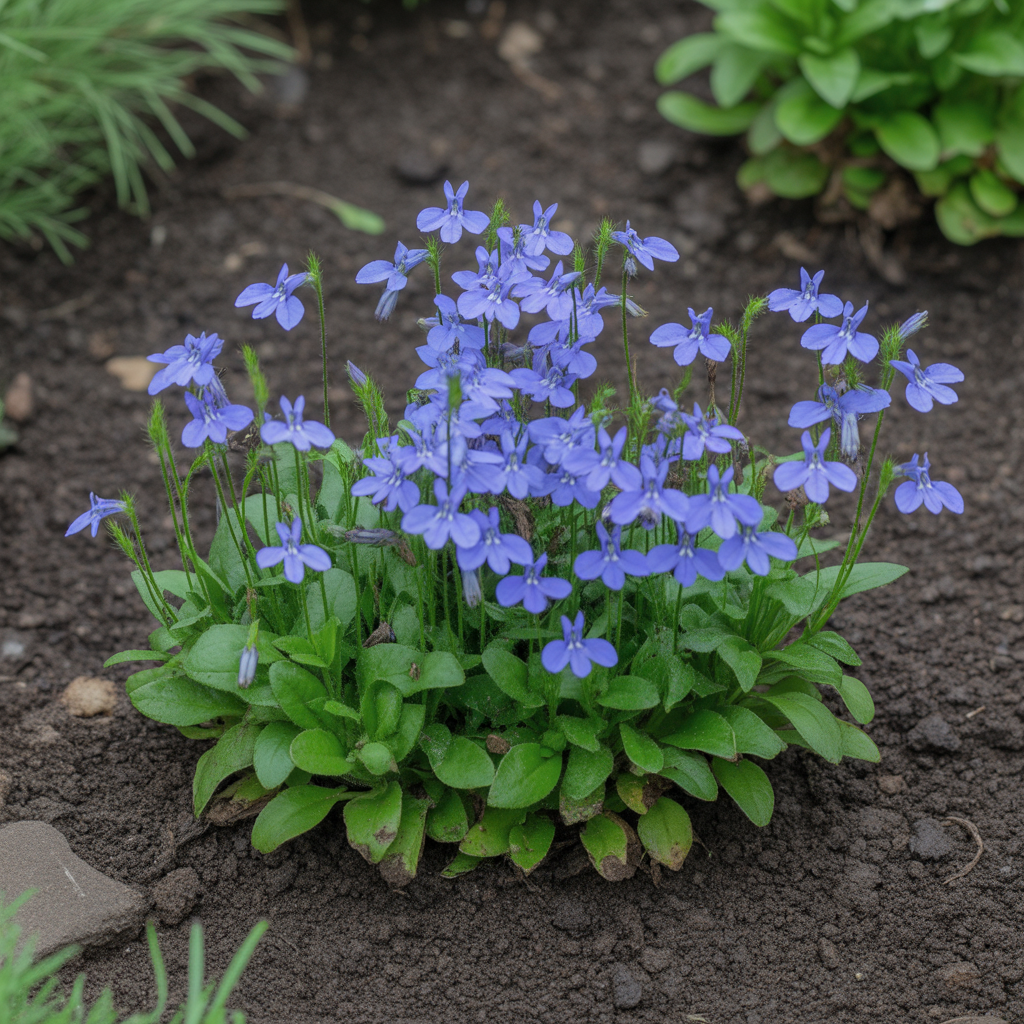 Lobelia Edging Variety Cambridge Blue Flower Seeds for Planting