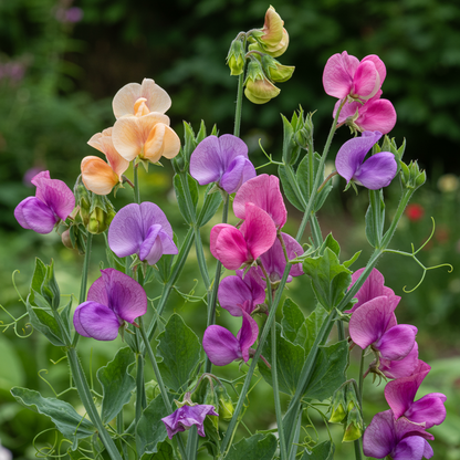 Sweet Pea Tall Old Times Flower Seeds for Planting
