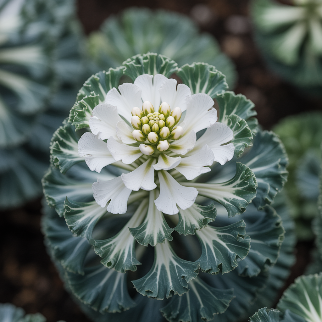Sea Kale Lilywhite Seeds - Sea Kale Seeds for Home Garden