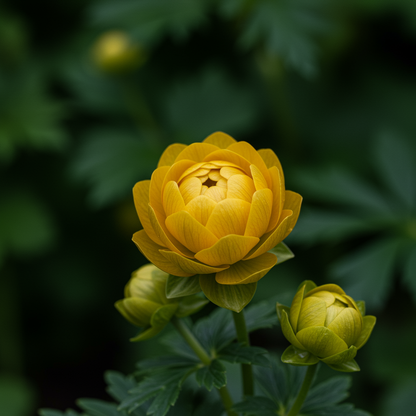 Trollius Golden Queen Seeds - Globe Flower Seeds for Garden