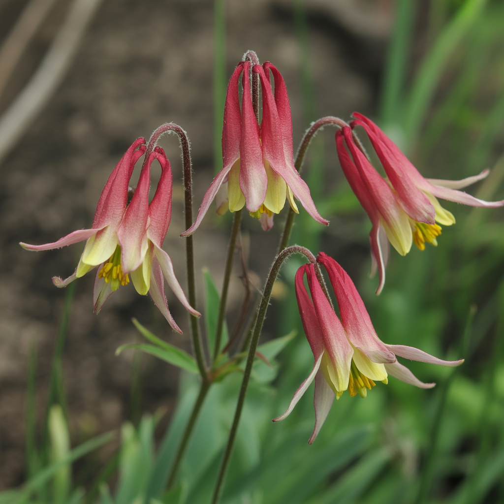 Aquilegia canadensis Seeds – Columbine Perennial for Planting