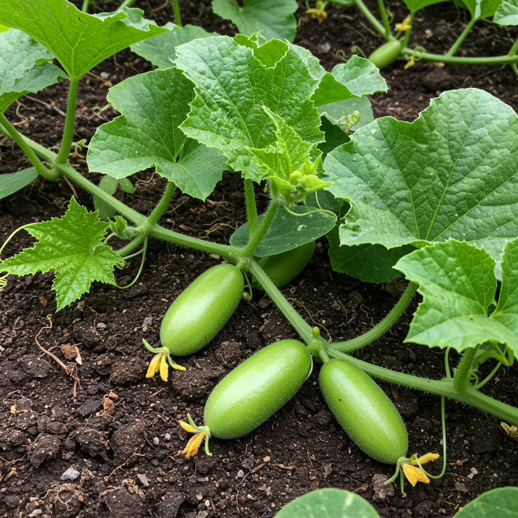 Piel de Sapo Melon Seeds Santa Claus Christmas Melon - Melon Seeds for Home Garden